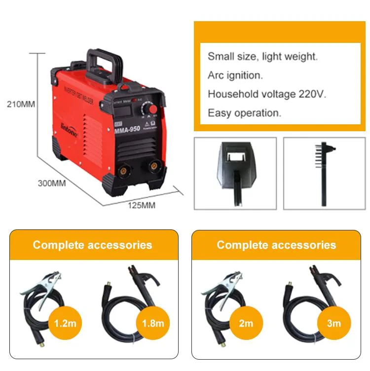 Fantastic Inverter IGBT Arc Welder Work to Most Electrode MMA-950